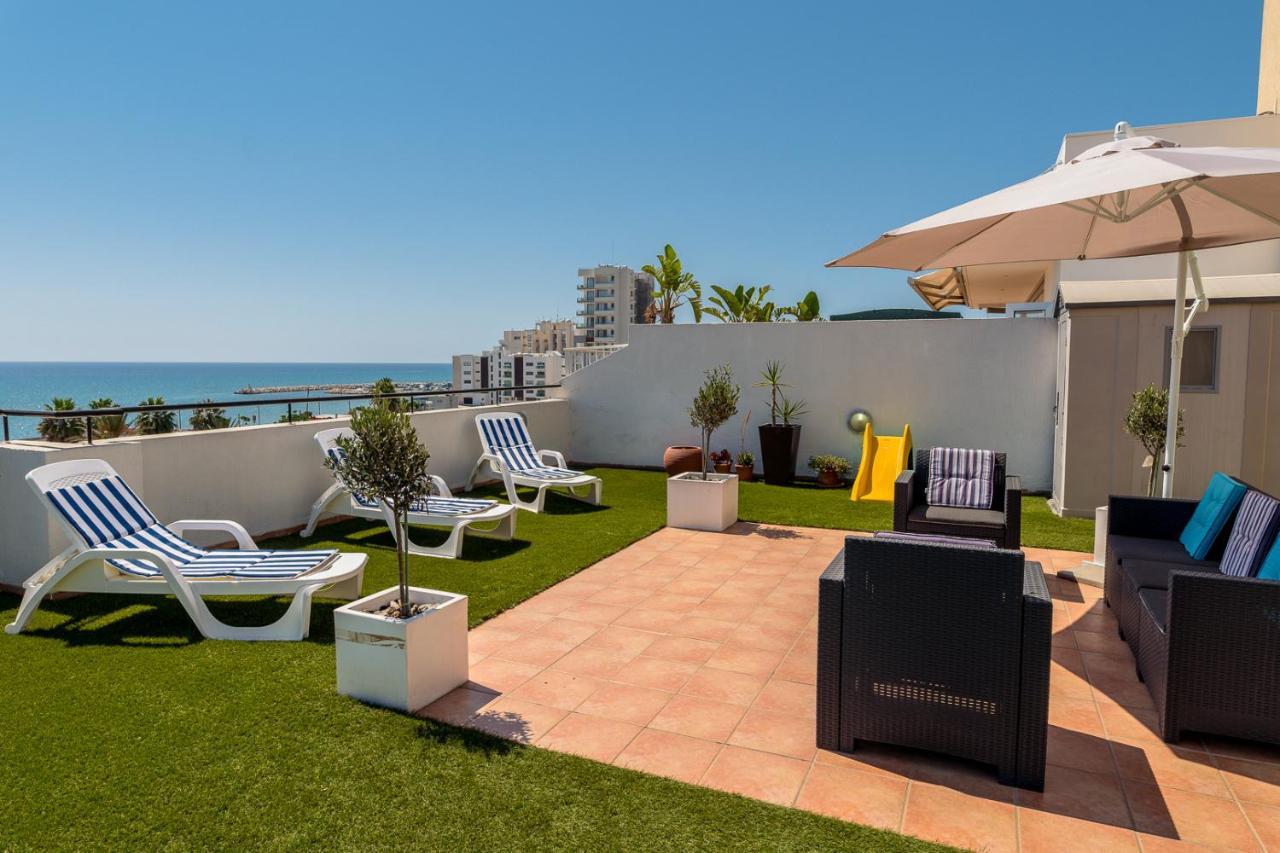 Ferienwohnung Makenzy Seaview Penthouse Larnaka Exterior foto